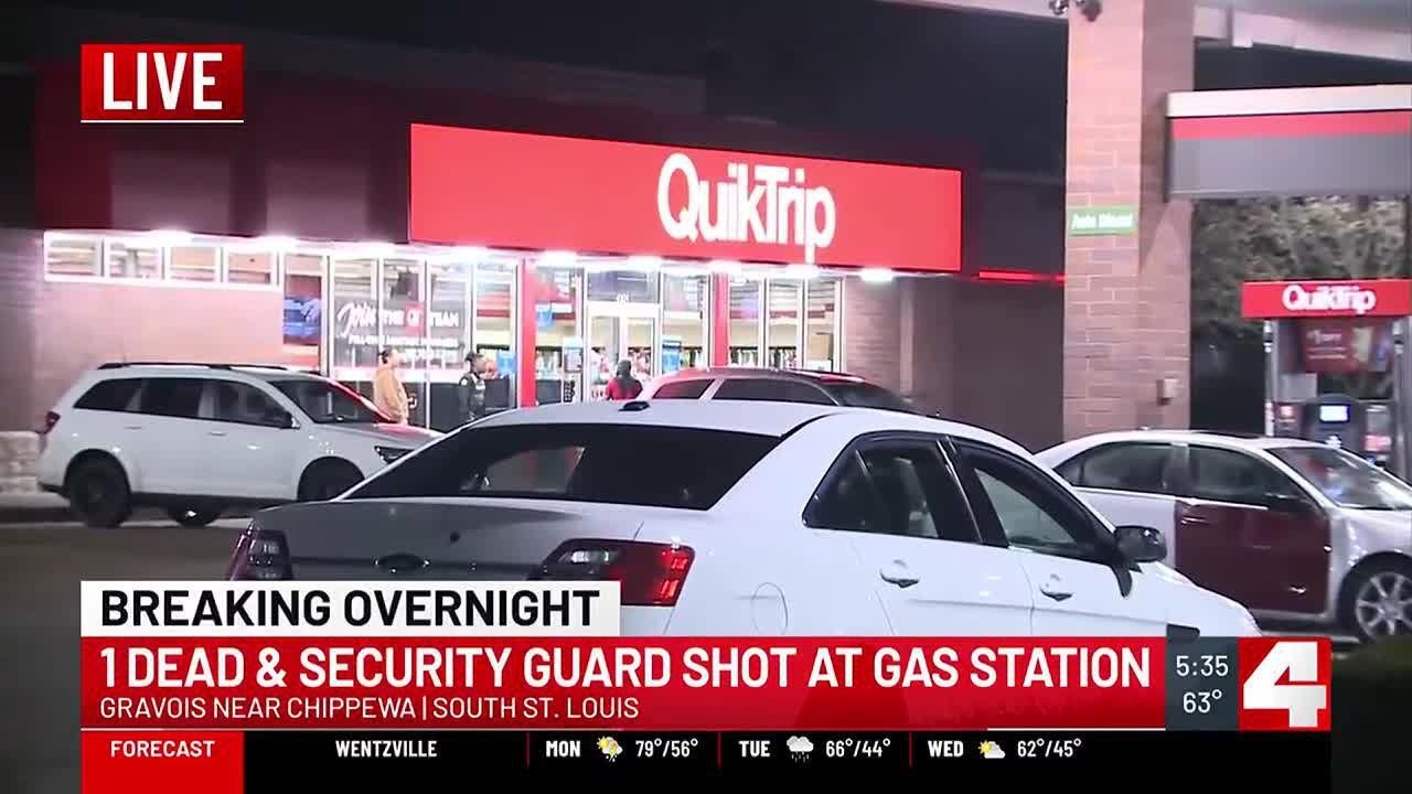 Deadly shooting at south St. Louis gas station leaves 1 dead, security ...