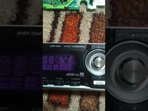 Не работает дисплей на KENWOOD KDC-W6534U ? Решено !!!