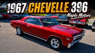 1967 Chevelle 396 Big Block 4 Speed $34,900 Maple Motors TEST DRIVE