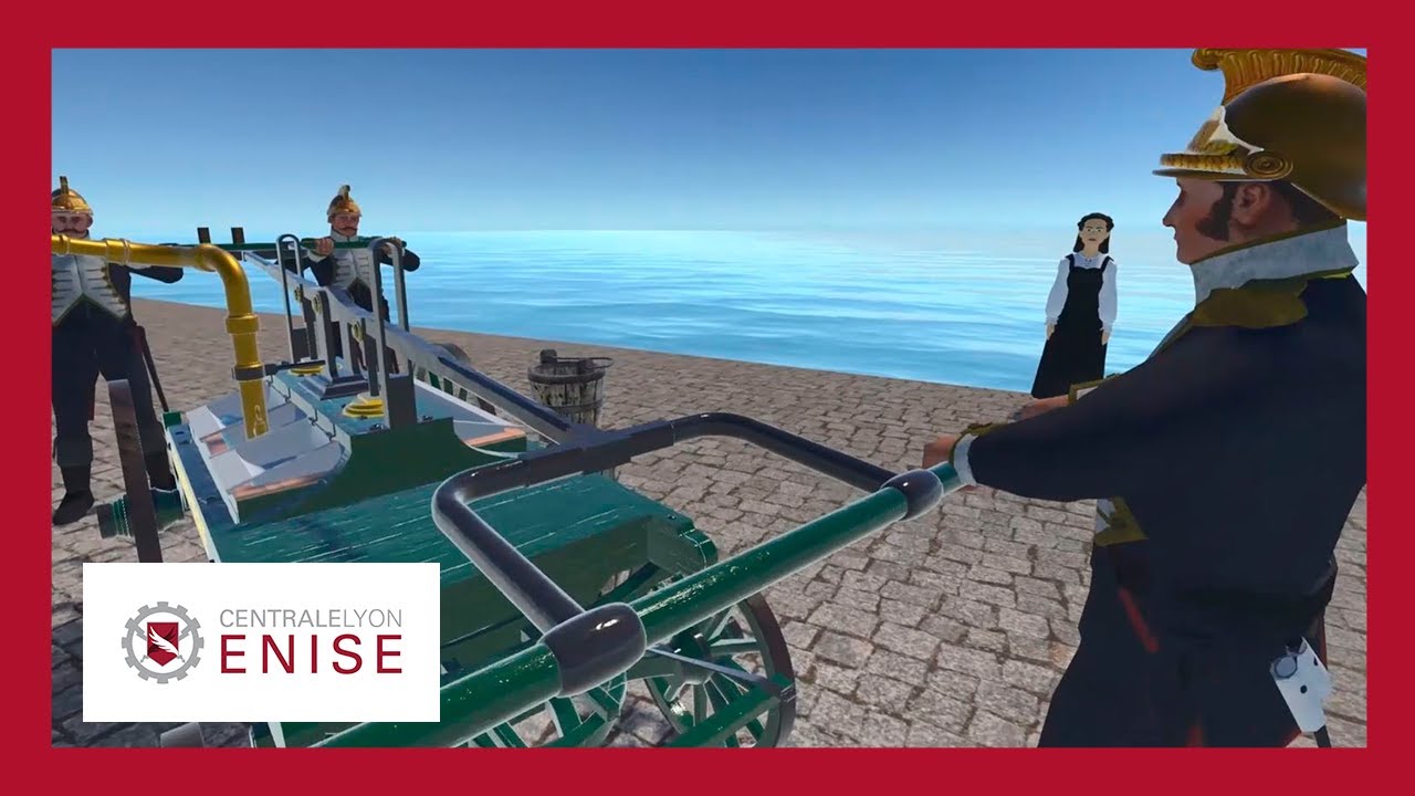 ENISE/EFMA : La réalité virtuelle pour l'histoire des sapeurs-pompiers