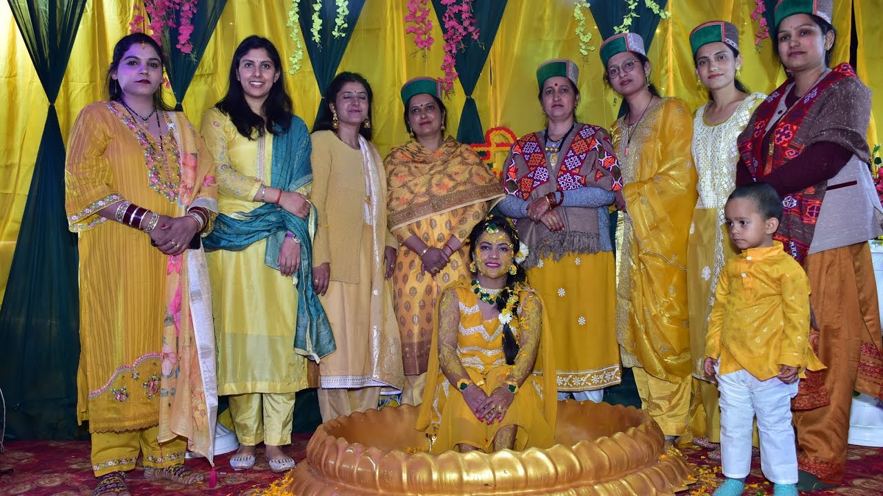 KINNAURI WEDDING (MEHANDI)               Poonam weds TG 