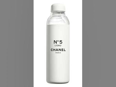 Chanel Paris No 5 Water Bottle White