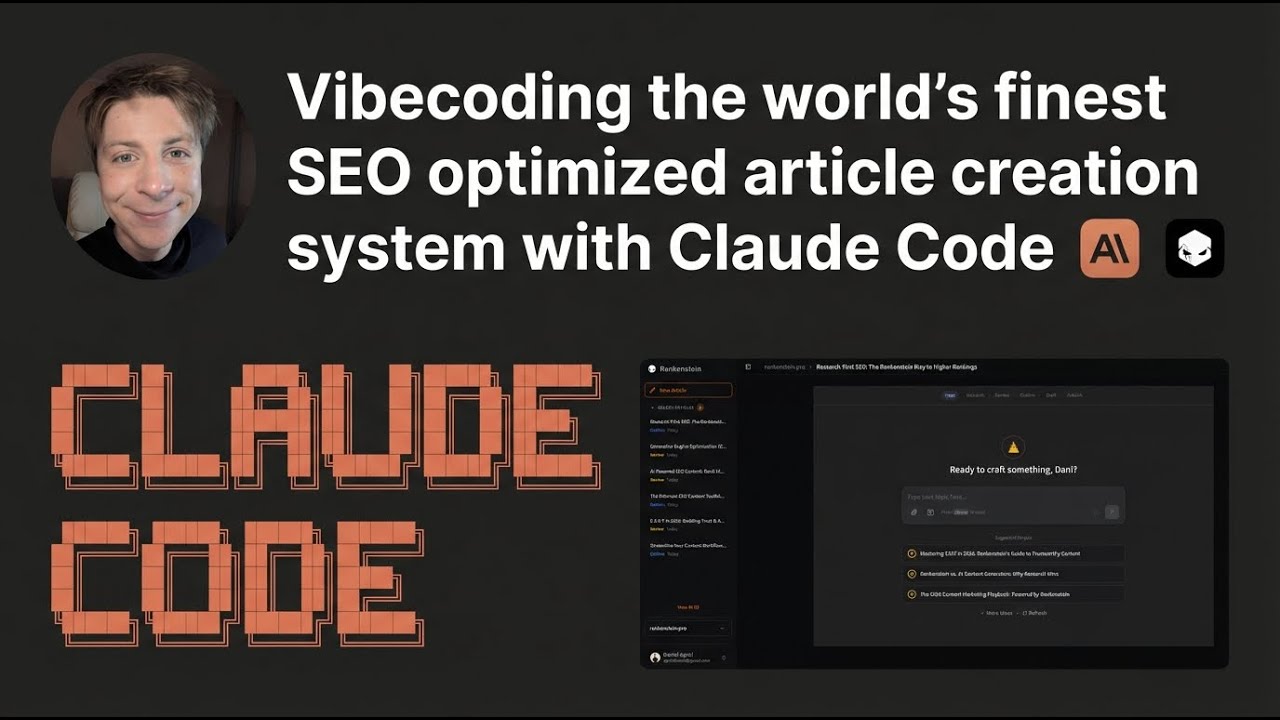 Day 5: Vibecoding the world's finest SEO optimized article creation system with Claude Code