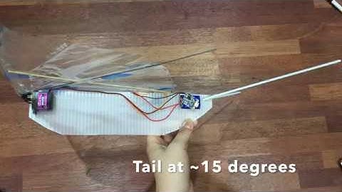 Ornithopter: Umbrella & Servo Motors