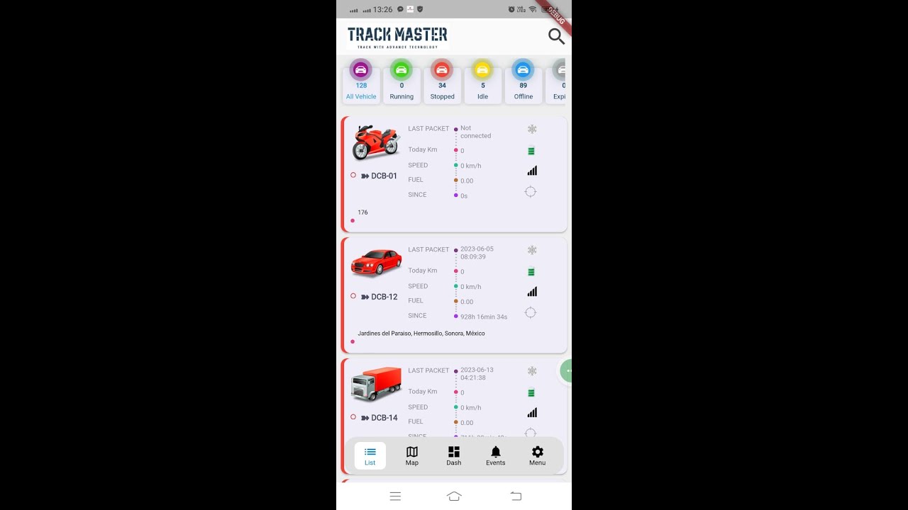 GPS Vehicle Tracking  gpswox , gps server android and IOS app beautiful design with source code