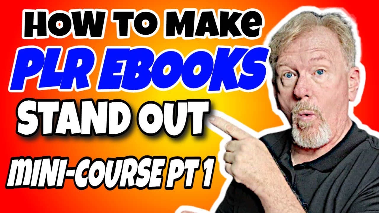 How To Make Your PLR Ebooks Stand Out From The Crowd (Mini-Course PT-1 ...
