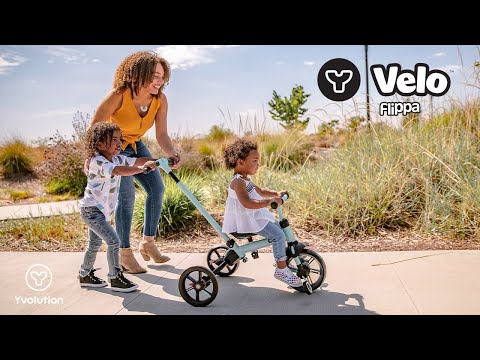 Yvolution Y Velo Flippa | 4-in-1Trike to Balance Bike | Loved by Kids and Parents Alike