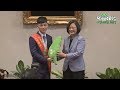 蔡英文接見「國際技能競賽我國代表團」 蔡英文接見「國際技能競賽我國代表團」