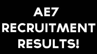 AE7 Recruitment Challenge Results! (S3K)