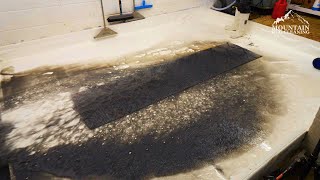 Disgusting, Filthy, Dump Rug Restored ! Satisfying ASMR Carpet Cleaning