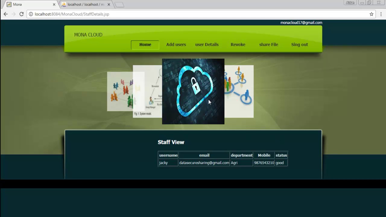 Multi Owner Data Sharing in Cloud Computing Cloudsim Projects