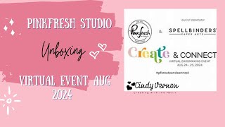 Pinkfresh Studio Virtual Cardmaking Event Unboxing Aug 2024