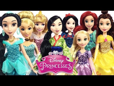 Disney Prensesleri Yeni Seri Oyuncak Bebek | Rapunzel Pamuk Prenses Külkedisi Sindirella | EvcilikTV