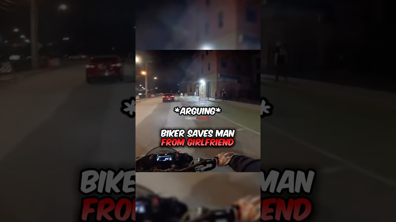 Biker Vs. Crazy Girlfriend! 😳