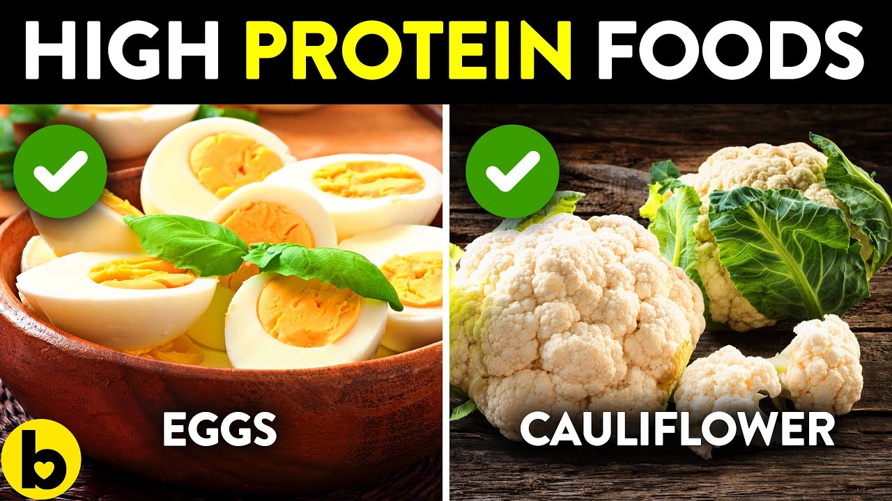 20 Foods High In Protein That You Should Be Eating