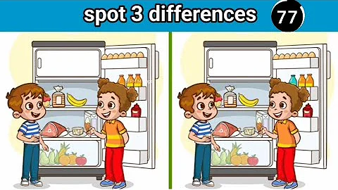 Can You Spot The 3 Differences? Only 1% Will Succeed! | Find The Difference Now