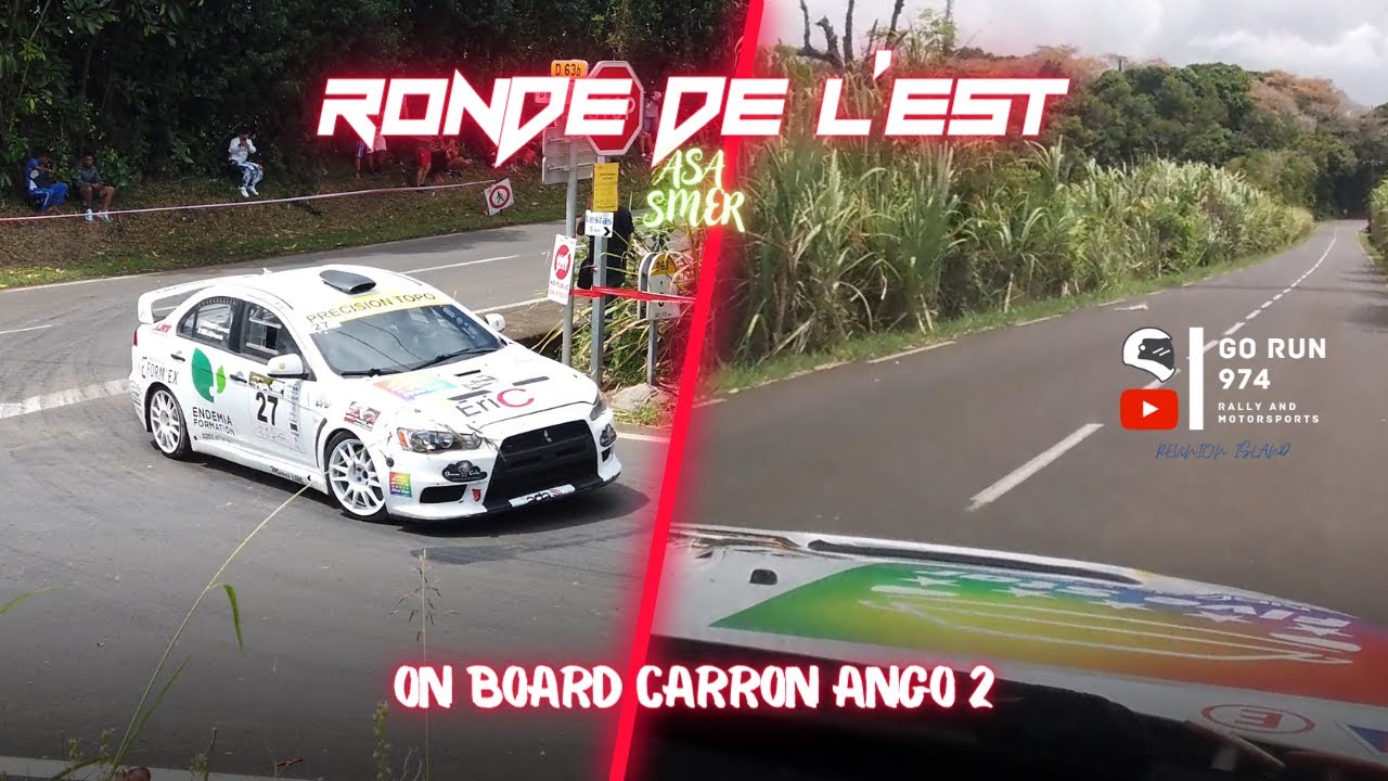 [4k] Rallye / Rally /// Ronde de l'est / On board Belus-Robert LanEvo X / ES-SS 9 /// La Réunion