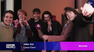 EUROVISION 2023: OUTtv interviews Joker Out (Slovenia)