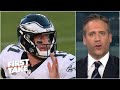 Max can't believe the hype around Carson Wentz after the Eagles' win vs. 49ers | First Take