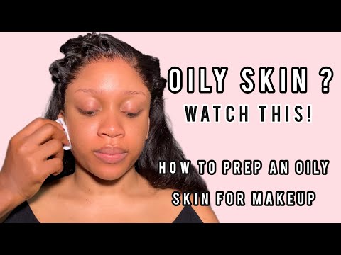 Video: Hur man förbereder fet hud för smink (med bilder)