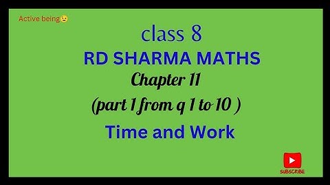 ex 11.1 class 8 rd sharma maths , part 1 from q 1 to 10 // explained in hindi // @activebeing