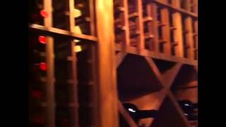 A look inside the wine cellar at Mike and Kim Fritz's Biloxi home