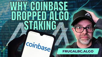 Why Coinbase dropped Algorand staking rewards, and what it means