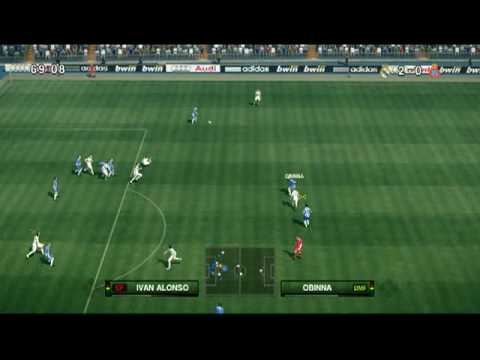 Видео: Pes 2010 - real madrid vs espanyol copa del rey part 3