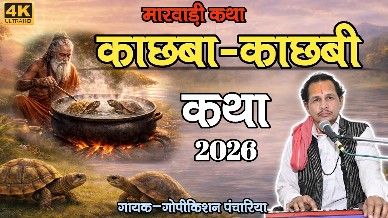 काछबा - काछबी कथा l गोपीकिशन पंचारिया #कथा #bhajan #marwadibhajan #desi_bhajan #राजस्थानीभजन #katha 