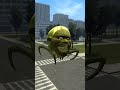 CAR VS LIN GANG MELONS #garrysmod #gaming #gmod #shorts #lingangmelon