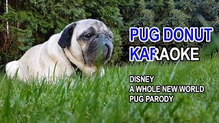 Pug Karaoke  A Whole New World (Pug Parody)