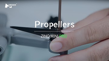 Propellers Installation - Tutorial Video Of Zino Mini Pro