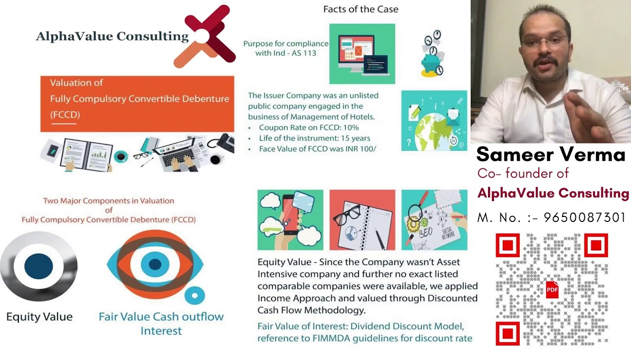 Valuation of Fully Compulsory Convertible Debenture (FCCD)