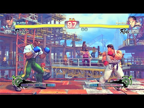 Dudley vs Ryu (Hardest AI) - Ultra Street Fighter IV