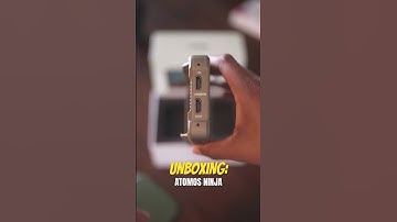 Unboxing my new ATOMOS Ninja monitor! #music #video