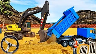 Heavy Excavator Crane: Construction City Truck 3D - Construction Simulator - Android GamePlay screenshot 4