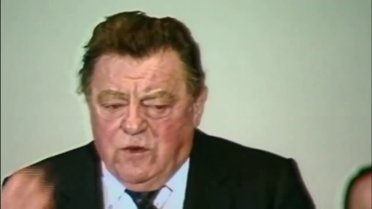 Franz Josef Strauß zur Politik der Angst YouTube