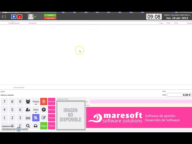 FACTURAR DESDE EL TPV - MARESOFT TPV