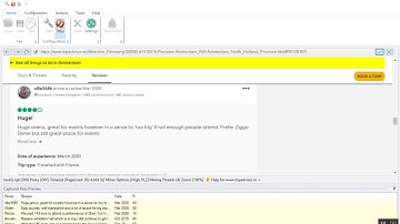Scraping TripAdvisor reviews and rating | Expand Read More, Get Rating number