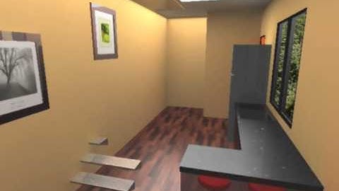 Container Home 3Ds MAX