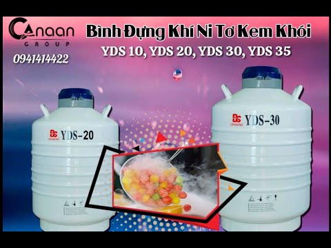 Video: Giá một bình nitơ lỏng là bao nhiêu?