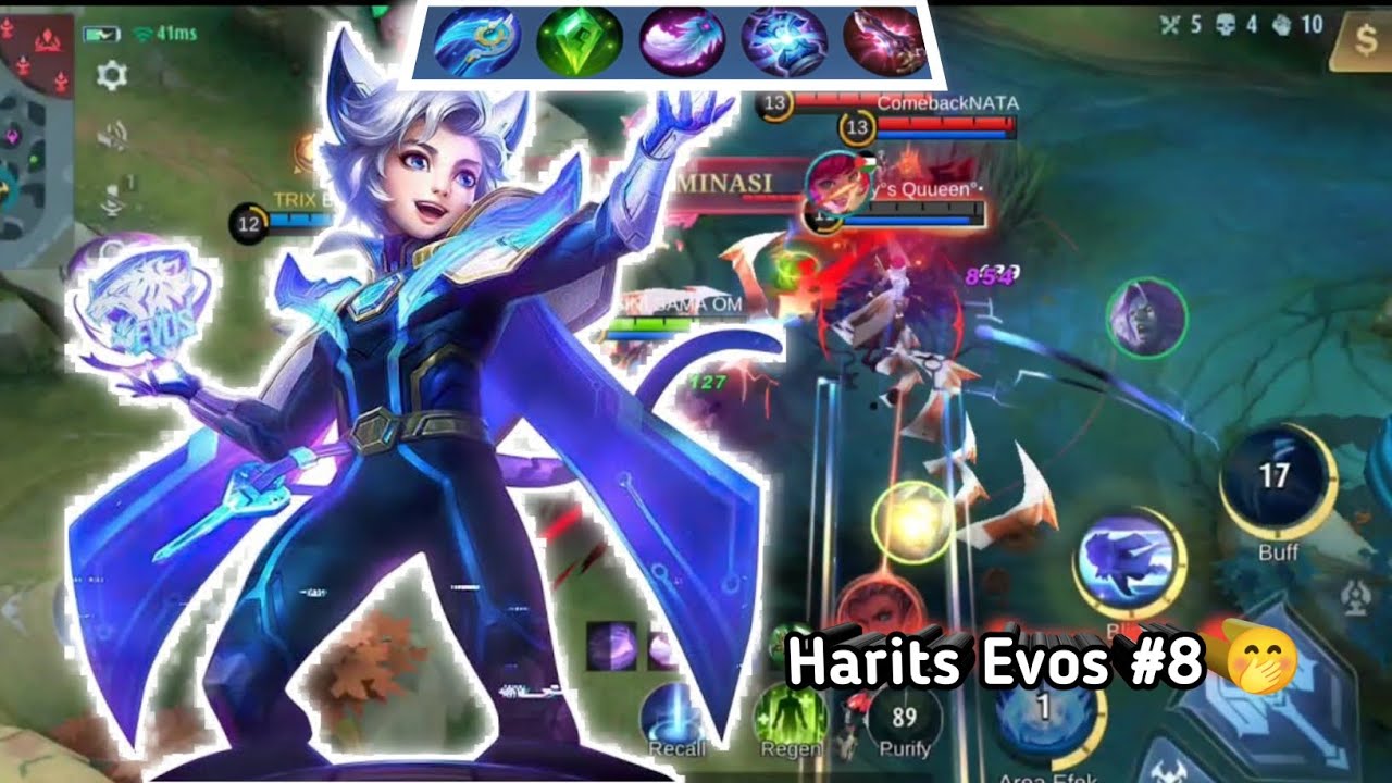 Moonton Harith Need BUFF || Game Play Harith || Mobile Legend