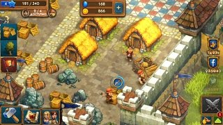 The Tribez & Castlez (by Game Insight) - simulation game for android and iOS - gameplay. screenshot 5