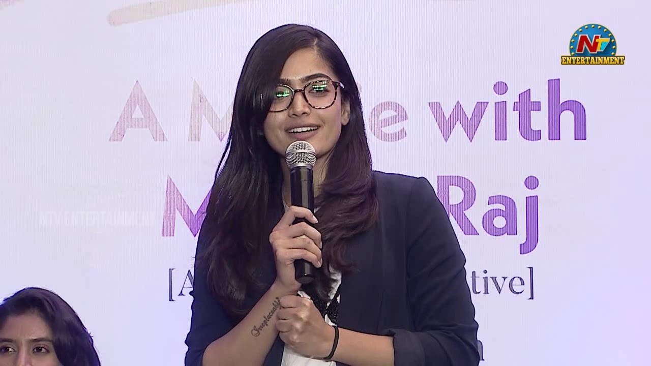 Rashmika Mandanna Speech | Dear Comrade Team & Mithali Raj Interaction With Children | NTV Ent