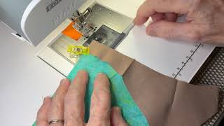 Curved Piecing Without Pins