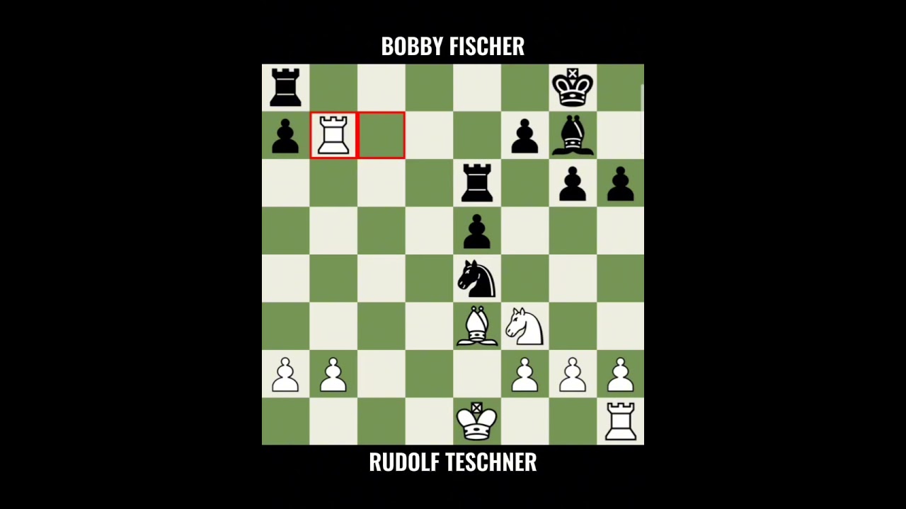 Rudolf Teschner vs Bobby Fischer ◉ Stockholm Interzonal 1962 | Fischer Held to a Draw?! 