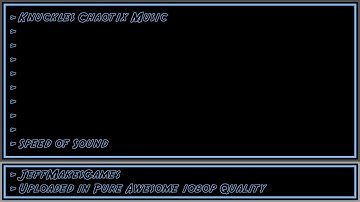 Knuckles Chaotix Music - Speed of Sound [1080p HD]