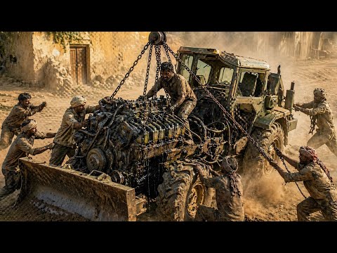 Most Amazing and Most Viewed Caterpillar Repairing Videos | Extreme Restoration Skills