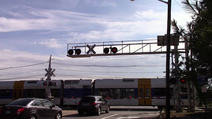 Keim Blvd Westbound Railroad Crossing, Burlington, NJ