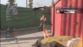 Warzone flaming throwing knife multikill